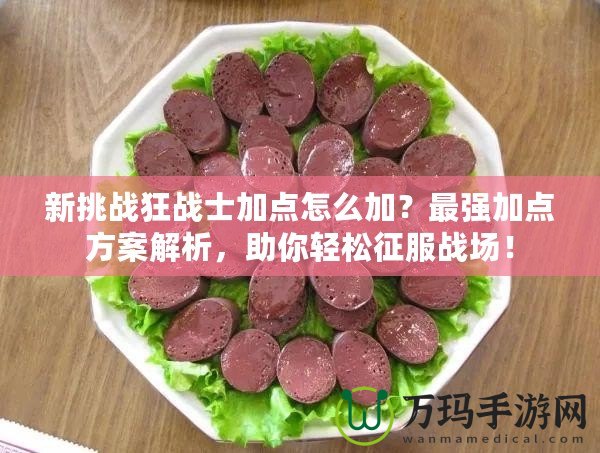 新挑戰(zhàn)狂戰(zhàn)士加點怎么加？最強加點方案解析，助你輕松征服戰(zhàn)場！