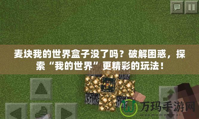麥塊我的世界盒子沒了嗎？破解困惑，探索“我的世界”更精彩的玩法！