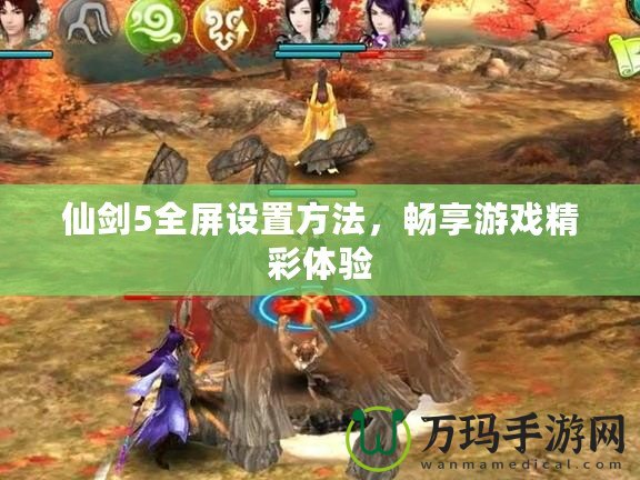 仙劍5全屏設(shè)置方法，暢享游戲精彩體驗(yàn)