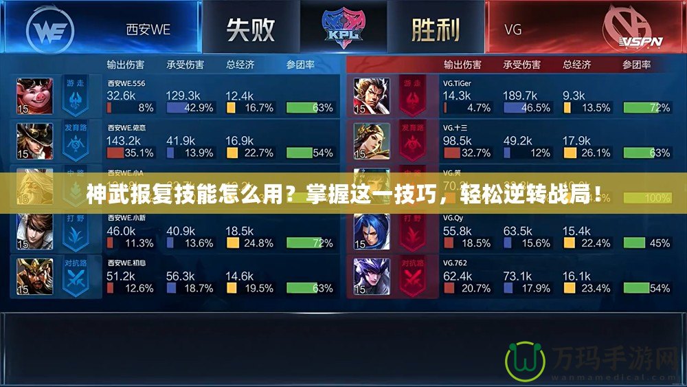 神武報(bào)復(fù)技能怎么用？掌握這一技巧，輕松逆轉(zhuǎn)戰(zhàn)局！