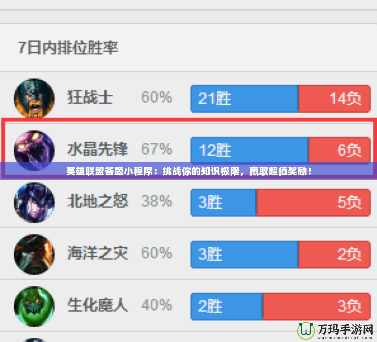 英雄聯(lián)盟答題小程序：挑戰(zhàn)你的知識極限，贏取超值獎勵！