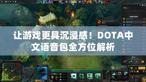 讓游戲更具沉浸感！DOTA中文語(yǔ)音包全方位解析