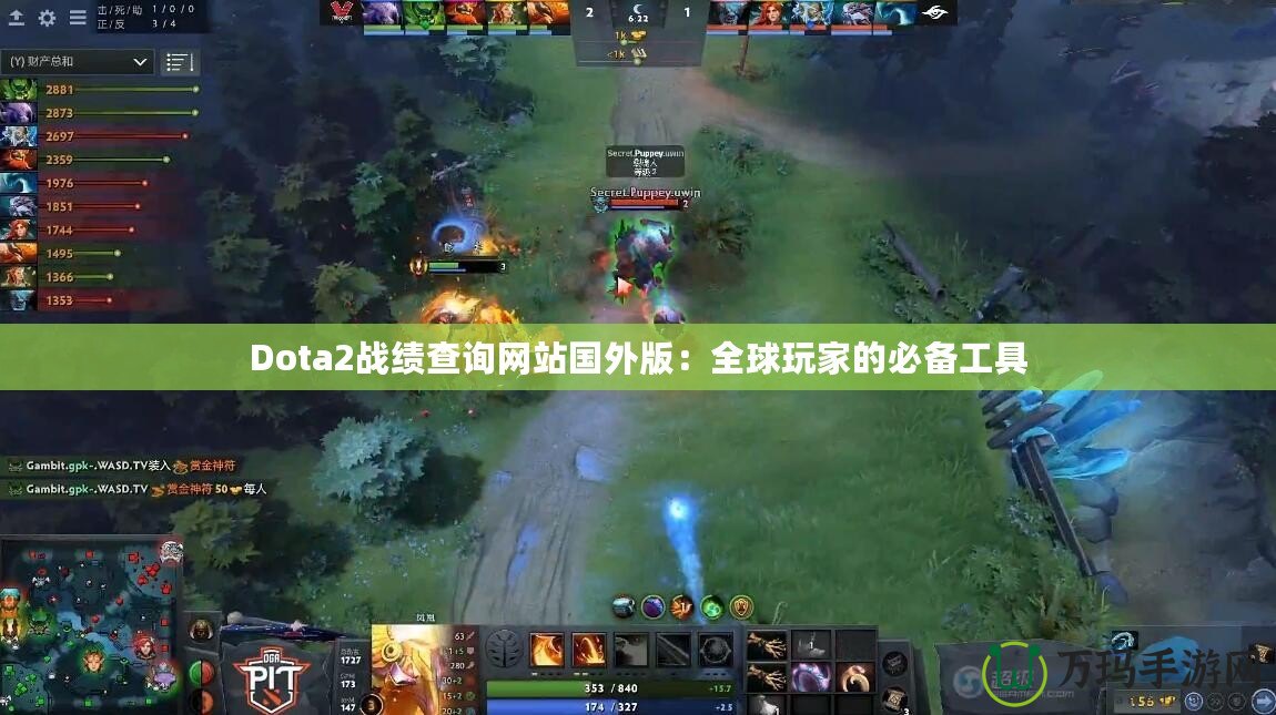 Dota2戰(zhàn)績(jī)查詢(xún)網(wǎng)站國(guó)外版：全球玩家的必備工具