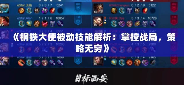《鋼鐵大使被動技能解析：掌控戰(zhàn)局，策略無窮》