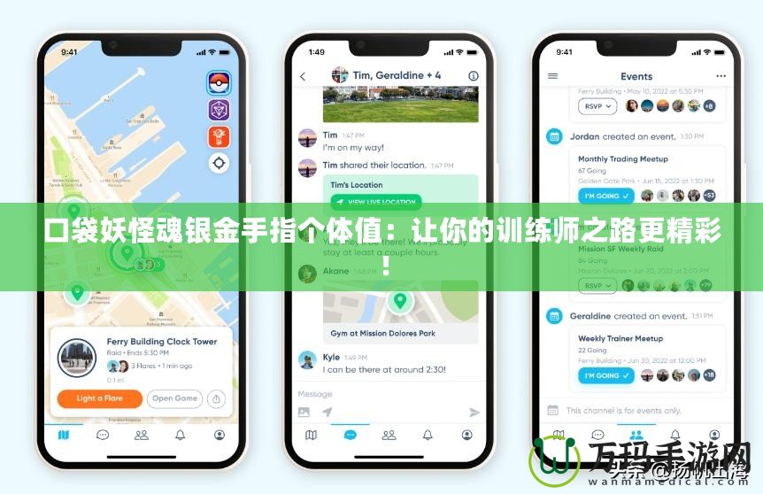 口袋妖怪魂銀金手指個體值：讓你的訓(xùn)練師之路更精彩！