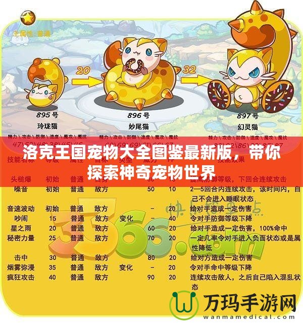 洛克王國(guó)寵物大全圖鑒最新版，帶你探索神奇寵物世界