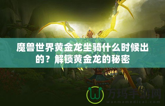 魔獸世界黃金龍坐騎什么時(shí)候出的？解鎖黃金龍的秘密