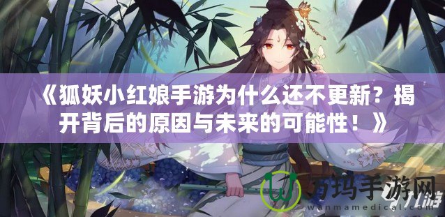 《狐妖小紅娘手游為什么還不更新？揭開背后的原因與未來的可能性！》