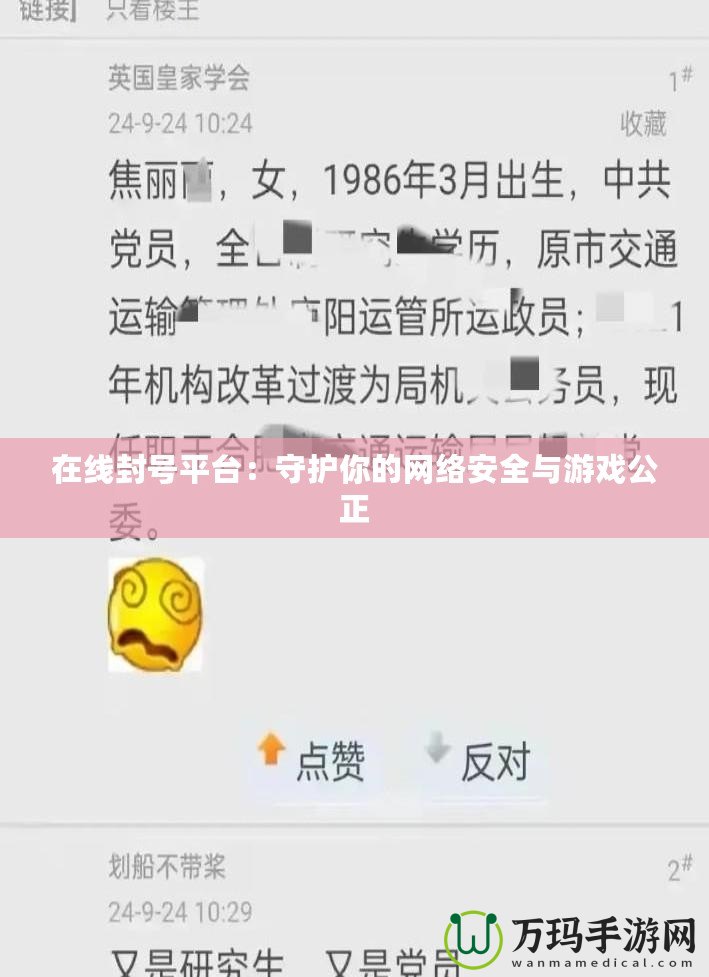 在線封號平臺：守護(hù)你的網(wǎng)絡(luò)安全與游戲公正