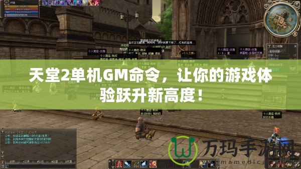 天堂2單機GM命令，讓你的游戲體驗躍升新高度！