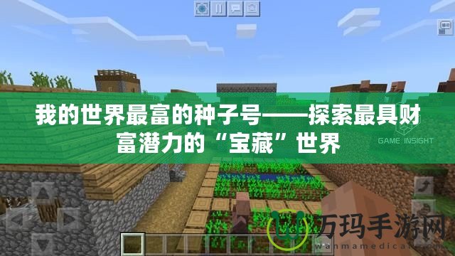我的世界最富的種子號——探索最具財富潛力的“寶藏”世界