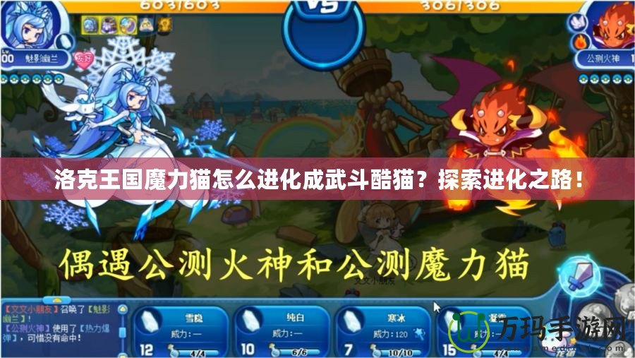 洛克王國魔力貓怎么進化成武斗酷貓？探索進化之路！