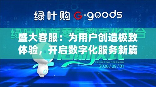 盛大客服：為用戶創(chuàng)造極致體驗(yàn)，開啟數(shù)字化服務(wù)新篇章