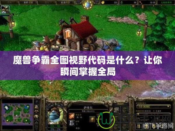 魔獸爭霸全圖視野代碼是什么？讓你瞬間掌握全局