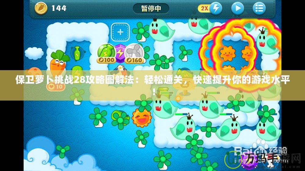保衛(wèi)蘿卜挑戰(zhàn)28攻略圖解法：輕松通關(guān)，快速提升你的游戲水平！