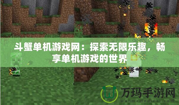 斗蟹單機(jī)游戲網(wǎng)：探索無(wú)限樂(lè)趣，暢享單機(jī)游戲的世界