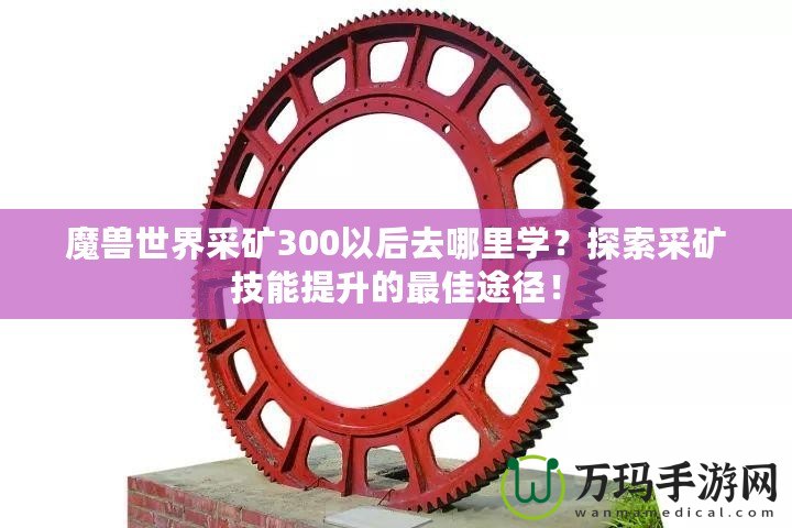 魔獸世界采礦300以后去哪里學？探索采礦技能提升的最佳途徑！