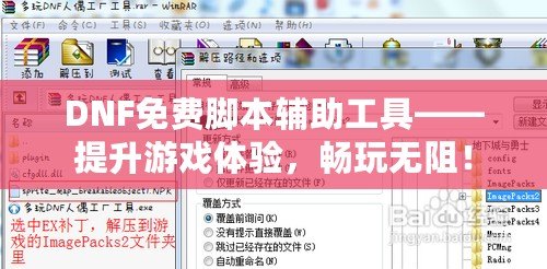 DNF免費(fèi)腳本輔助工具——提升游戲體驗，暢玩無阻！