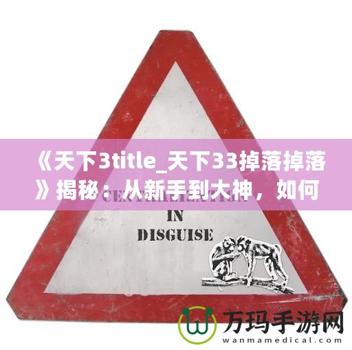 《天下3title_天下33掉落掉落》揭秘：從新手到大神，如何獲得最強(qiáng)裝備！