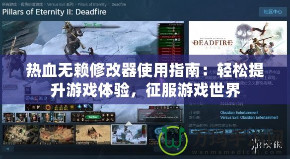 熱血無賴修改器使用指南：輕松提升游戲體驗(yàn)，征服游戲世界