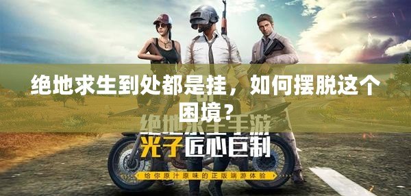 絕地求生到處都是掛，如何擺脫這個困境？