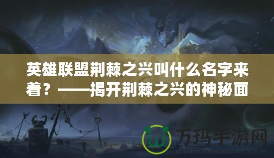 英雄聯(lián)盟荊棘之興叫什么名字來著？——揭開荊棘之興的神秘面紗