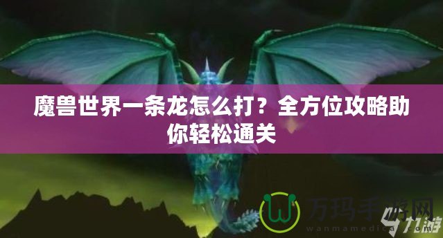 魔獸世界一條龍怎么打？全方位攻略助你輕松通關(guān)