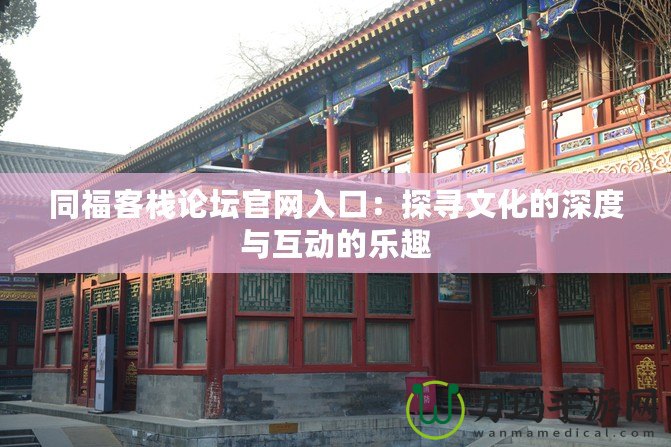 同?？蜅Ｕ搲倬W(wǎng)入口：探尋文化的深度與互動的樂趣