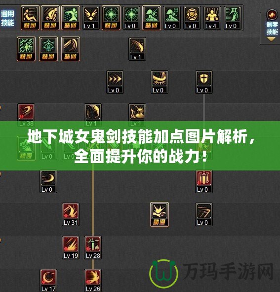 地下城女鬼劍技能加點(diǎn)圖片解析，全面提升你的戰(zhàn)力！