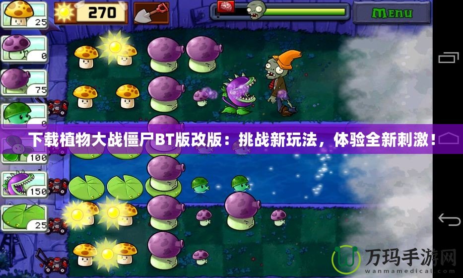 下載植物大戰(zhàn)僵尸BT版改版：挑戰(zhàn)新玩法，體驗全新刺激！