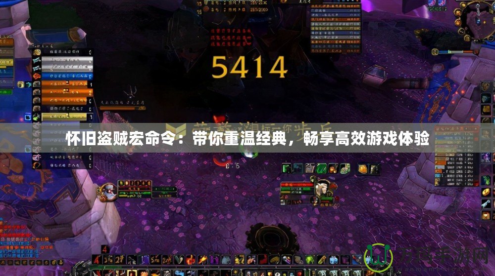 懷舊盜賊宏命令：帶你重溫經(jīng)典，暢享高效游戲體驗