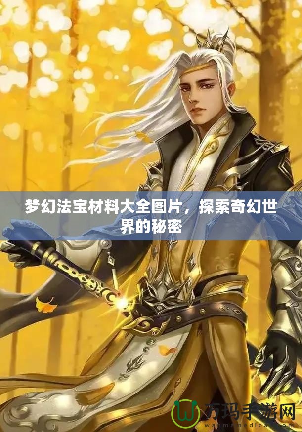夢幻法寶材料大全圖片，探索奇幻世界的秘密