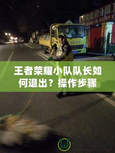 王者榮耀小隊隊長如何退出？操作步驟與注意事項全面解析