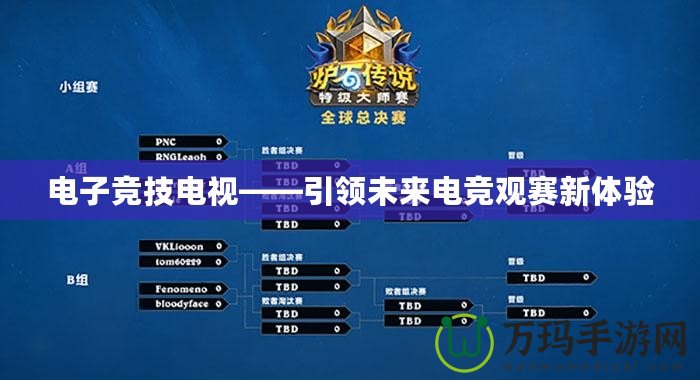 電子競技電視——引領(lǐng)未來電競觀賽新體驗(yàn)