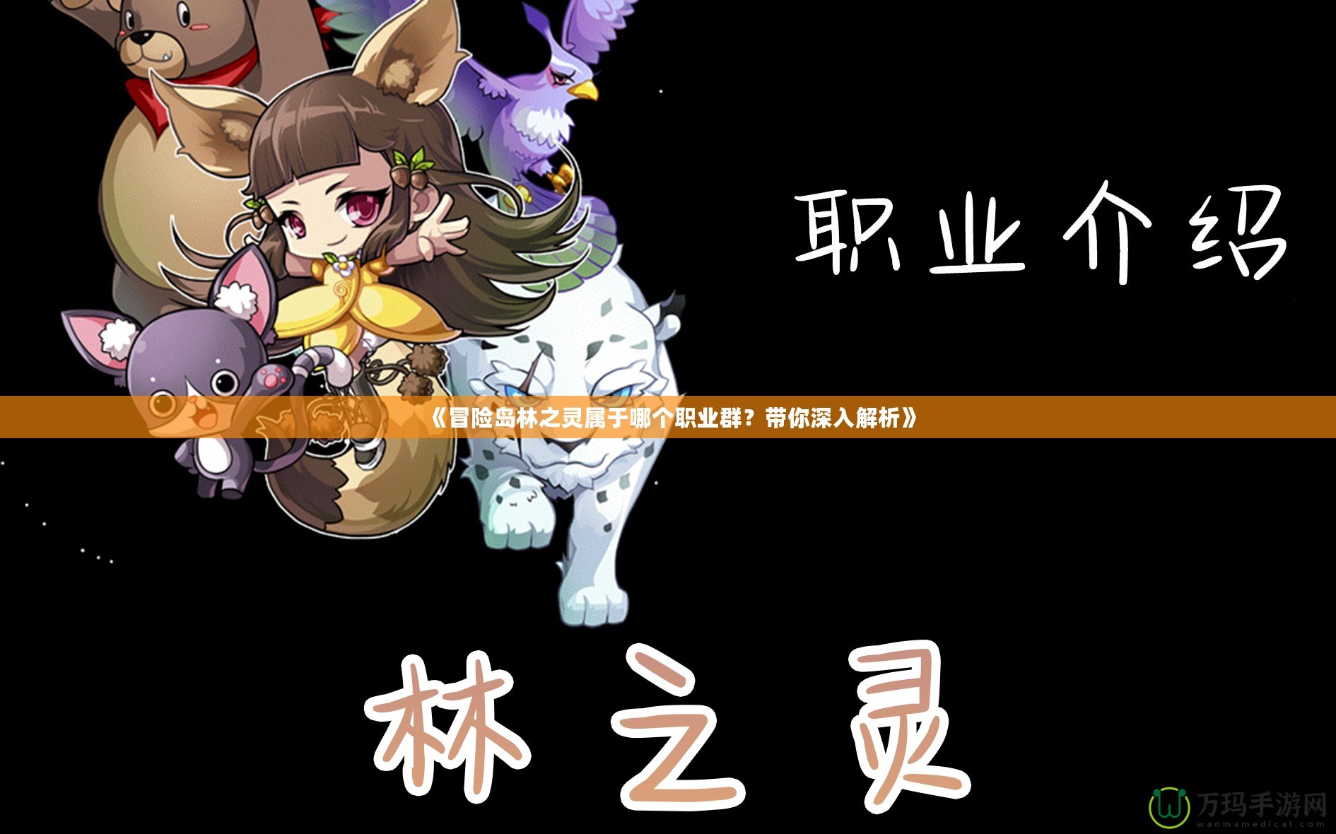 《冒險(xiǎn)島林之靈屬于哪個(gè)職業(yè)群？帶你深入解析》
