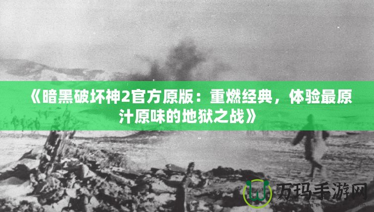 《暗黑破壞神2官方原版：重燃經(jīng)典，體驗(yàn)最原汁原味的地獄之戰(zhàn)》