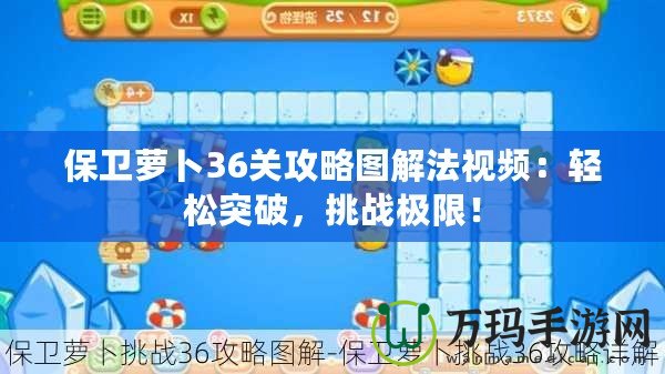 保衛(wèi)蘿卜36關(guān)攻略圖解法視頻：輕松突破，挑戰(zhàn)極限！