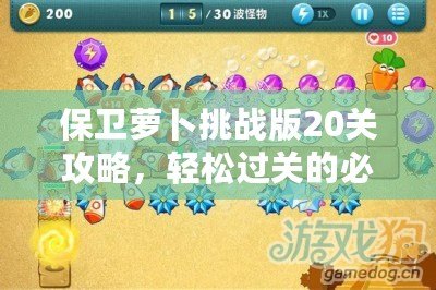 保衛(wèi)蘿卜挑戰(zhàn)版20關(guān)攻略，輕松過(guò)關(guān)的必備秘籍！
