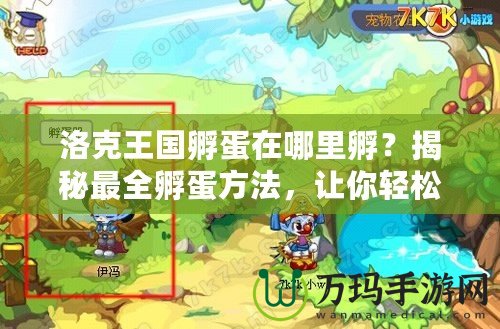 洛克王國(guó)孵蛋在哪里孵？揭秘最全孵蛋方法，讓你輕松孵出神奇寵物！