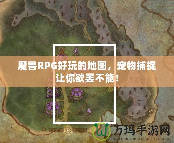 魔獸RPG好玩的地圖，寵物捕捉讓你欲罷不能！